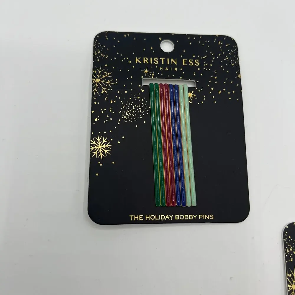Kristin Ess Two Packs of Emerald Bobby Pins - NWT